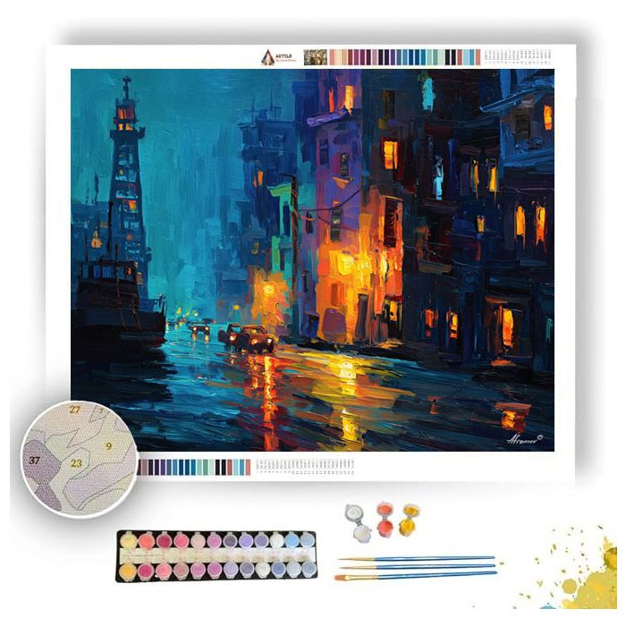 BRIGHT BOLD - Paint by Numbers Full Kit