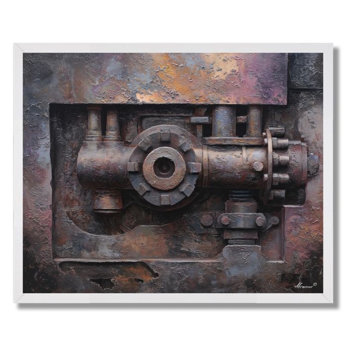 ENGINE IRON RIVET - FRAMED