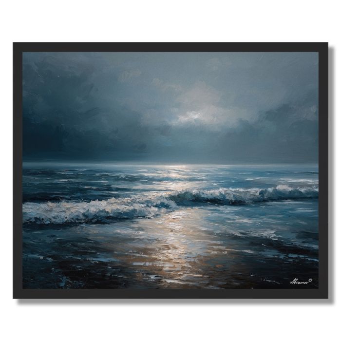 GLOW QUIET SEA - FRAMED