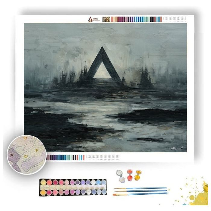 SIGNAL SYMBOL - Paint by Numbers Full Kit