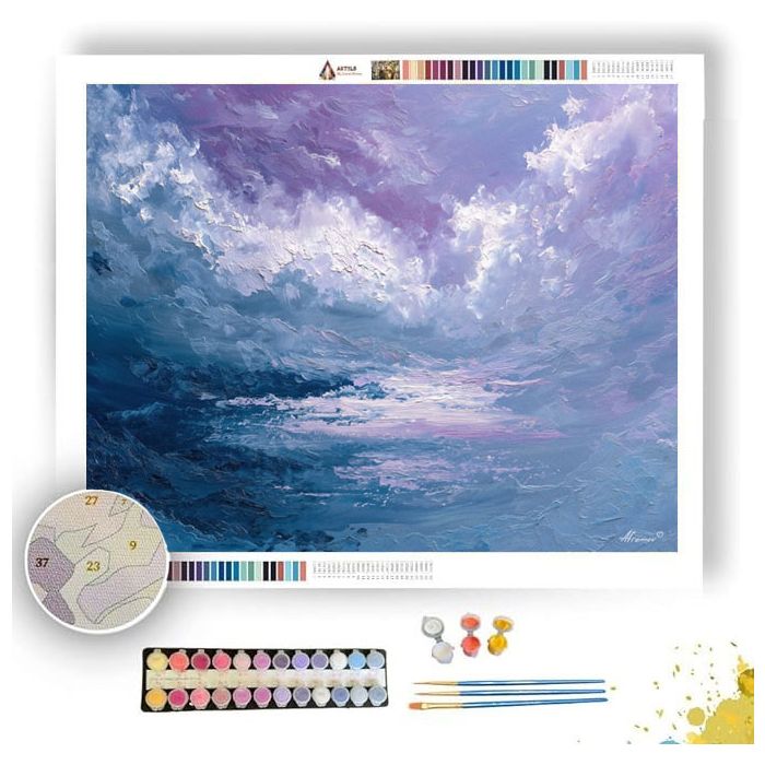 SOFT DRIFT - Paint by Numbers Full Kit