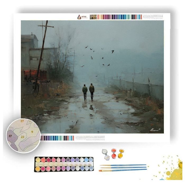 MARK TRACE - Paint by Numbers Full Kit