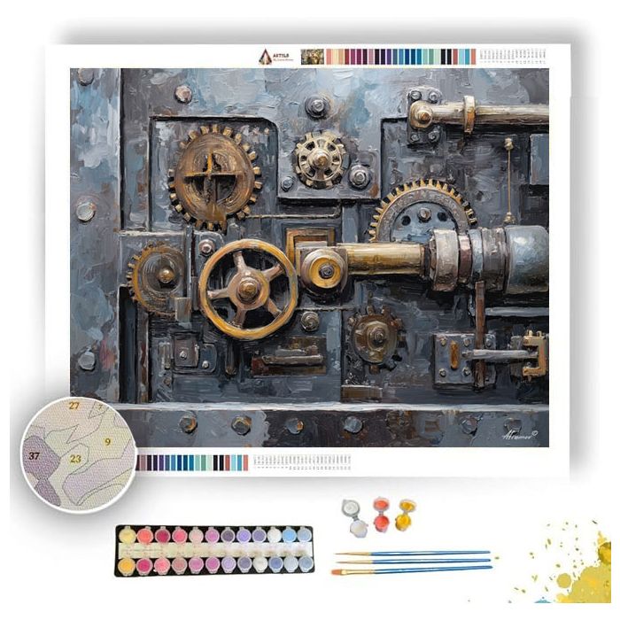 IRON RIVET VALVE - Paint by Numbers Full Kit