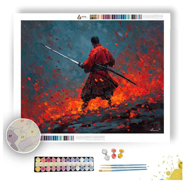 EDGE CRIMSON STRIKE - Paint by Numbers Full Kit