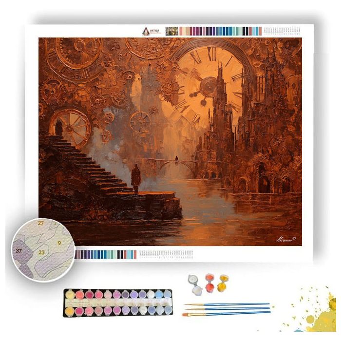 ENGINE COPPER - Paint by Numbers Full Kit