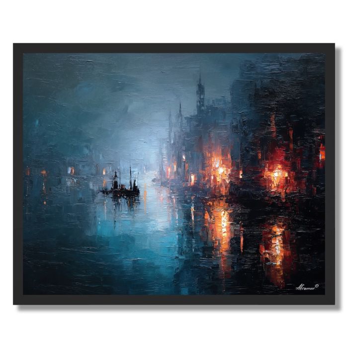 GLOW BLUR SLOW - FRAMED