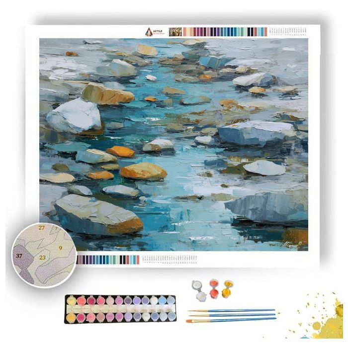 TRACE FLOW - Paint by Numbers Full Kit