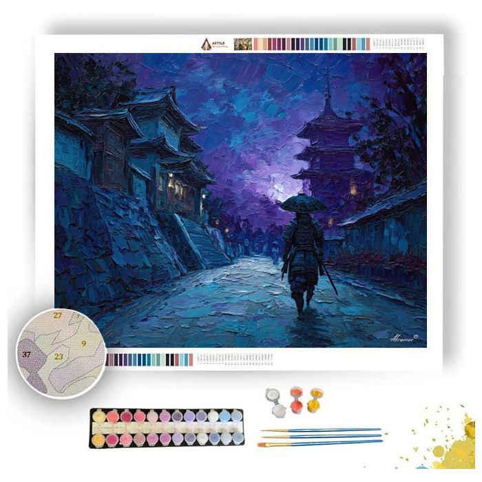 NIGHT HONOR - Paint by Numbers Full Kit