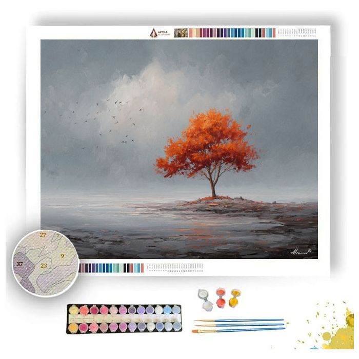 ALIGNED JOINED - Paint by Numbers Full Kit