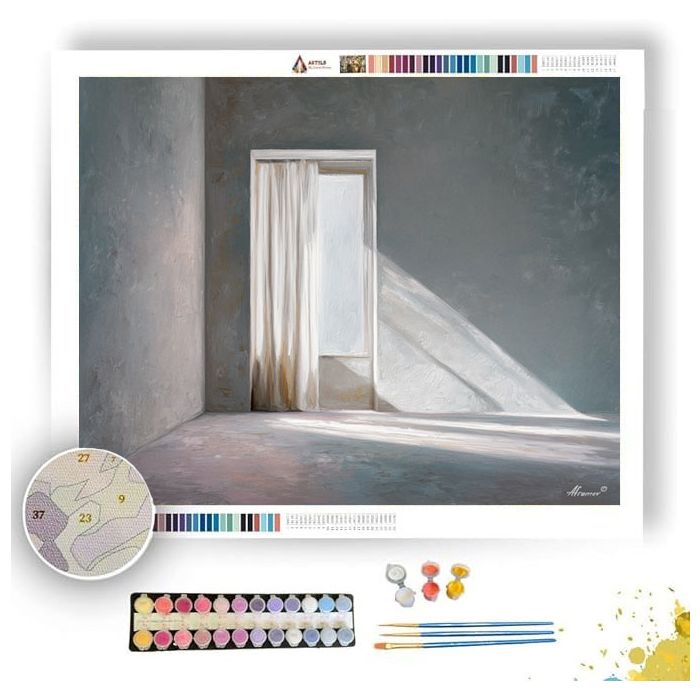 PAUSE OPEN LIGHT - Paint by Numbers Full Kit