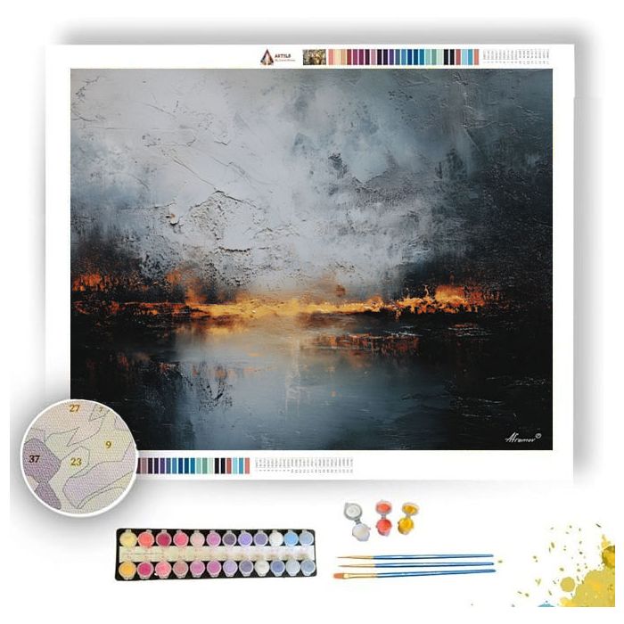 DRIFT FADED DEEP - Paint by Numbers Full Kit