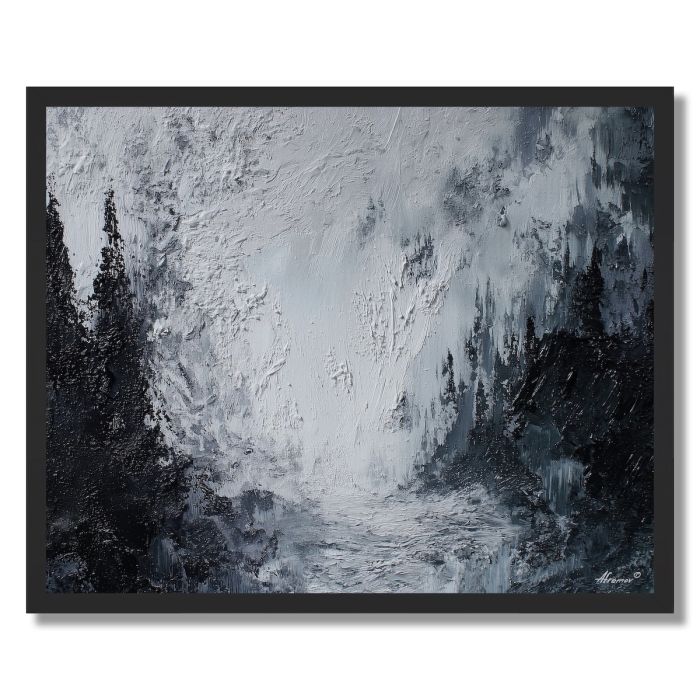 ASH VEIL TRACE - FRAMED