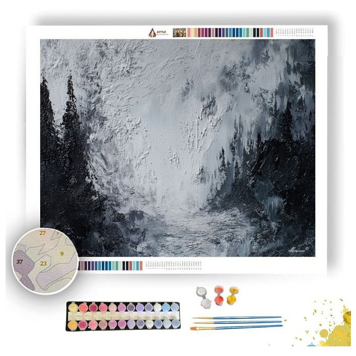 ASH VEIL TRACE - Paint by Numbers Full Kit