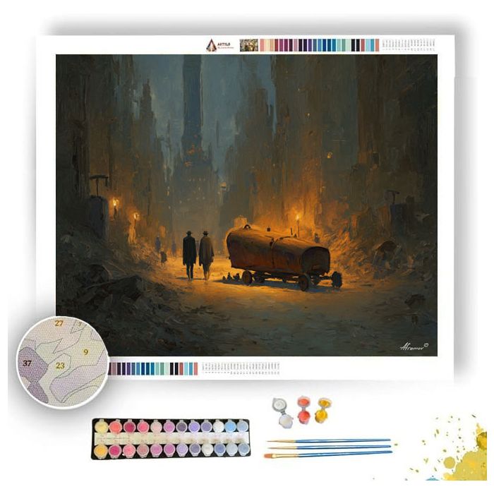 PRESSURE IRON - Paint by Numbers Full Kit