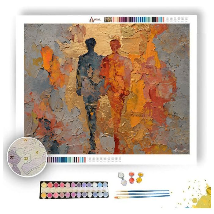 UNION SINGLE TOGETHER - Paint by Numbers Full Kit