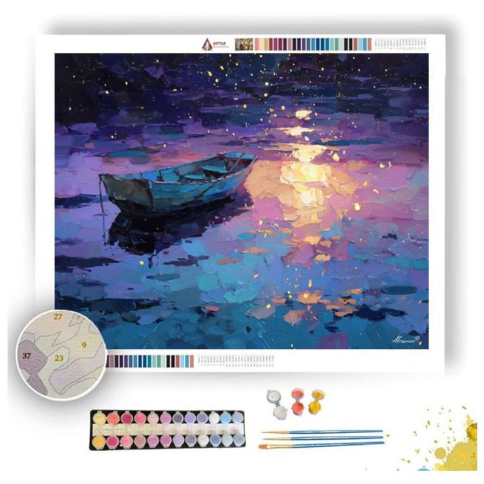 QUIET GLOW TENDER - Paint by Numbers Full Kit