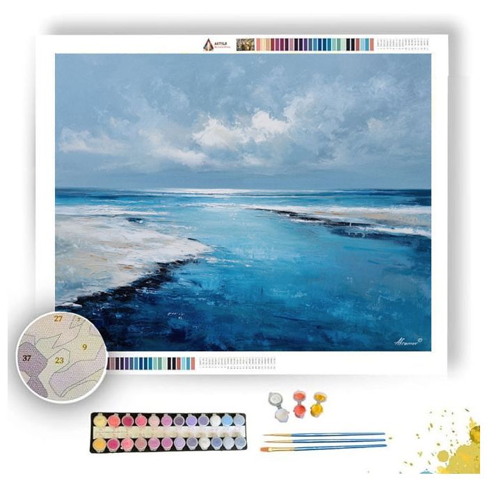 HORIZON EDGE CURRENT - Paint by Numbers Full Kit