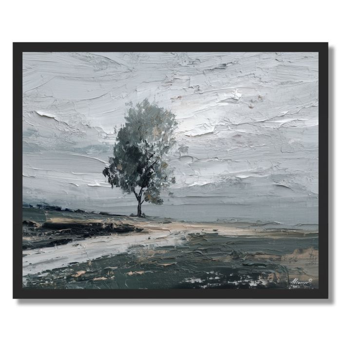 ASH MUTED TONE - FRAMED