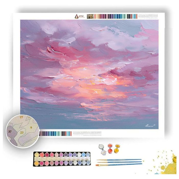 GLOW DRIFT SOFT - Paint by Numbers Full Kit