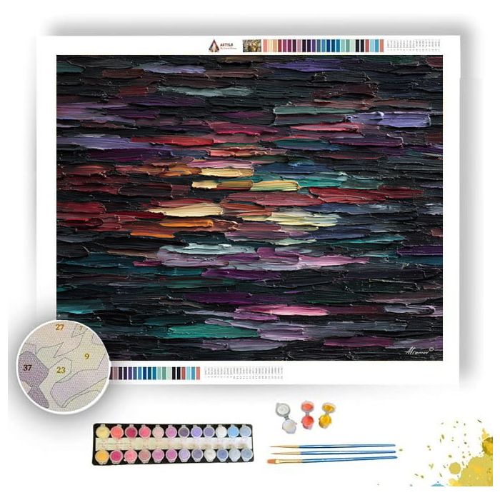 LINE PULSE - Paint by Numbers Full Kit