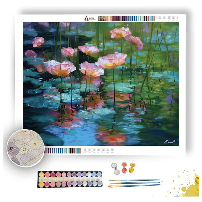CLEAR BLUR FLOAT - Paint by Numbers Full Kit