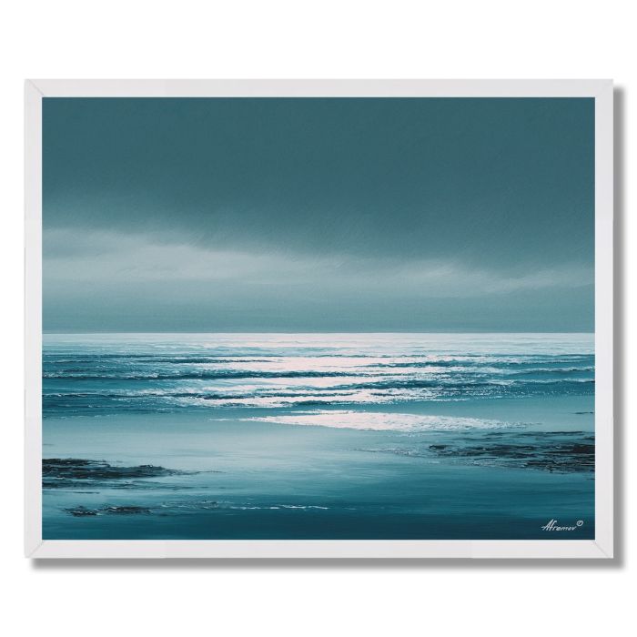 SILENT OPEN CALM - FRAMED