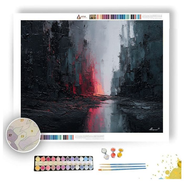 BROKEN VEIL - Paint by Numbers Full Kit
