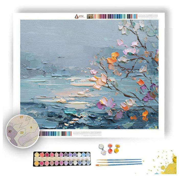 CLEAN QUIET LIGHT - Paint by Numbers Full Kit