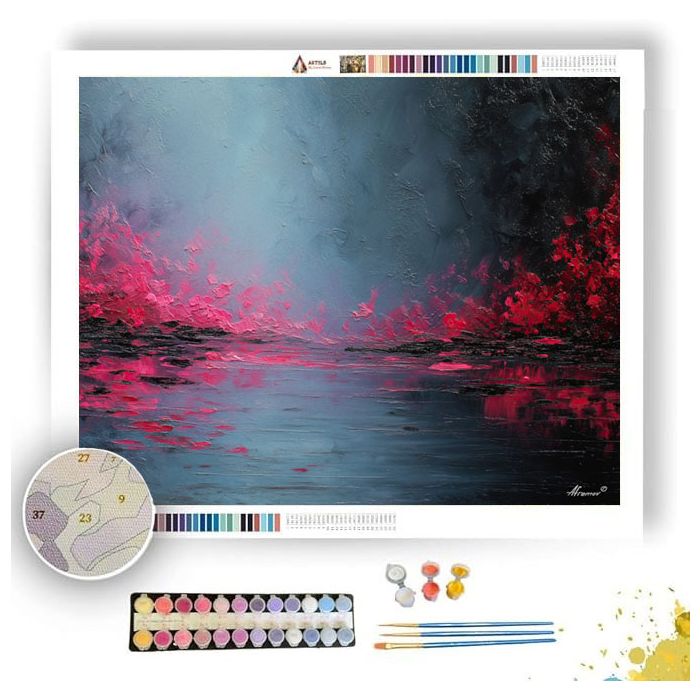 PULSE BLUR - Paint by Numbers Full Kit