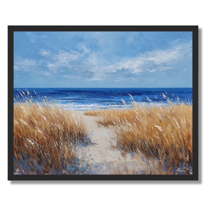 WIND BREEZE BLUE - FRAMED
