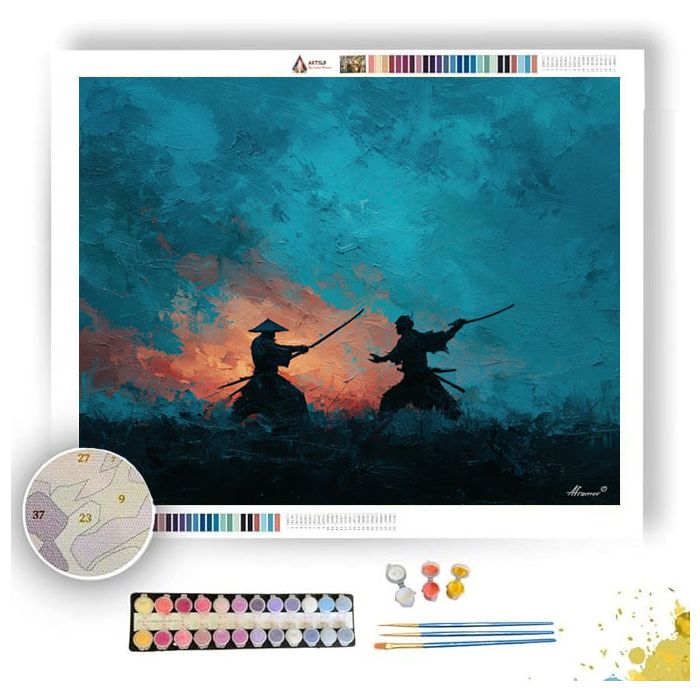 RESOLVE STRIKE - Paint by Numbers Full Kit