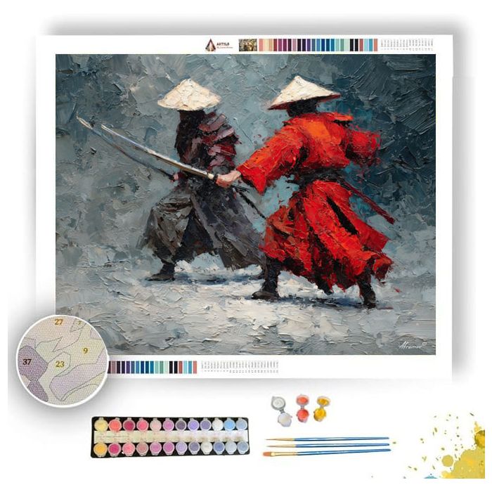 STILL EDGE STRIKE - Paint by Numbers Full Kit