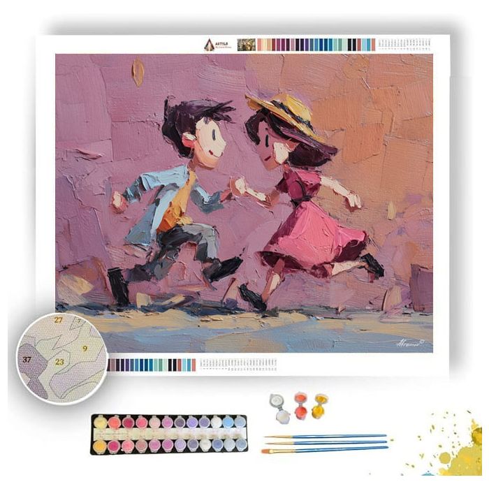 PLAYFUL QUICK - Paint by Numbers Full Kit