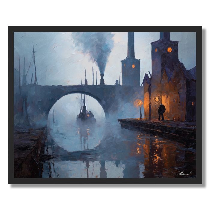 SHADOW IRON FOG - FRAMED