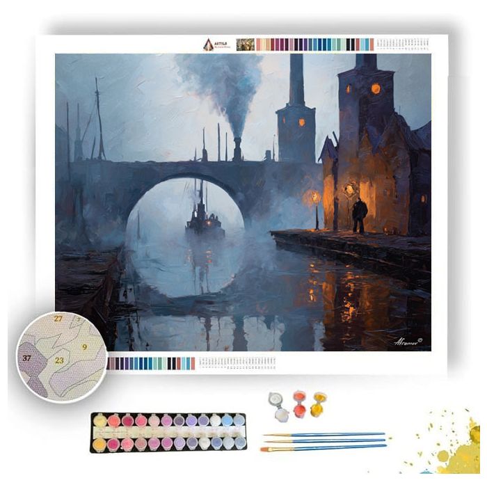 SHADOW IRON FOG - Paint by Numbers Full Kit