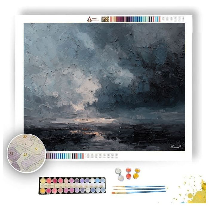 DARK ASH - Paint by Numbers Full Kit