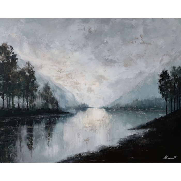 faded, ash, shadow, muted, drift, low, broken, deep, soft, dark, palette knife, oil painting, impasto, texture, layered paint, expressive surface, color depth, atmospheric, visual mood, art