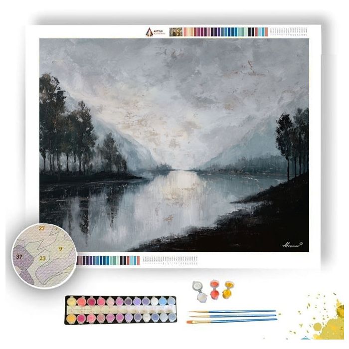 TONE DEEP MUTED - Paint by Numbers Full Kit