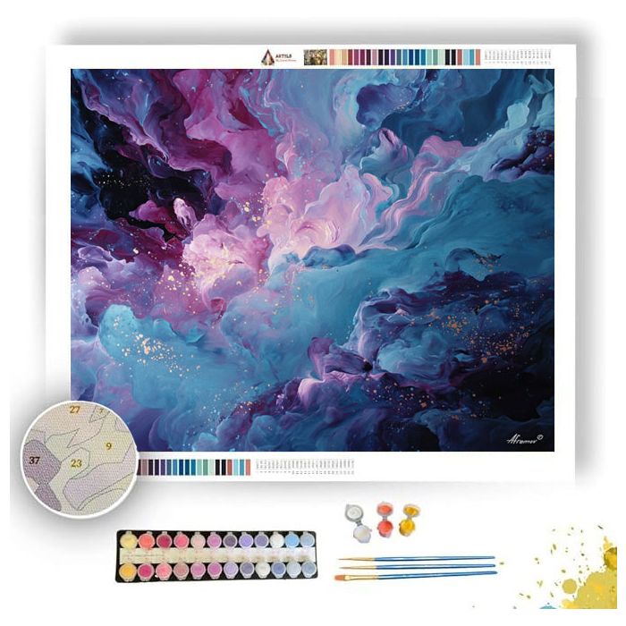 DRIFT SLOW PULSE - Paint by Numbers Full Kit