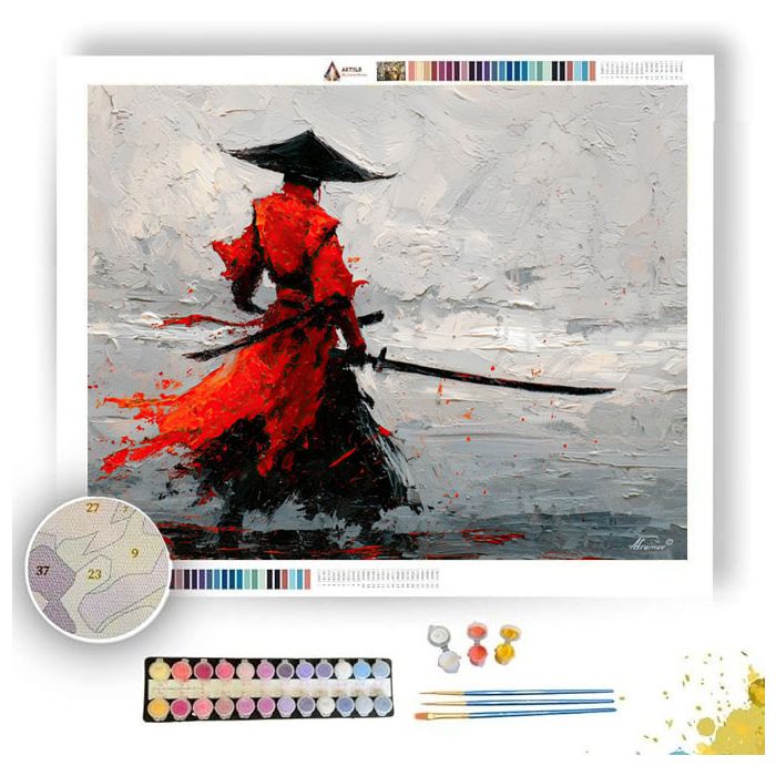 WIND SILENT STRIKE - Paint by Numbers Full Kit