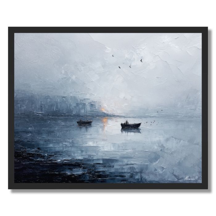 STILL QUIET SOFT - FRAMED