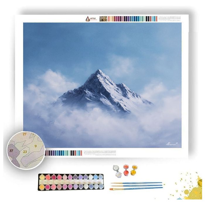 LONE CLOUD PEAK - Paint by Numbers Full Kit