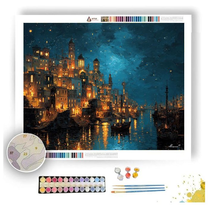 RIVERLIGHT METROPOLIS - Paint by Numbers Full Kit