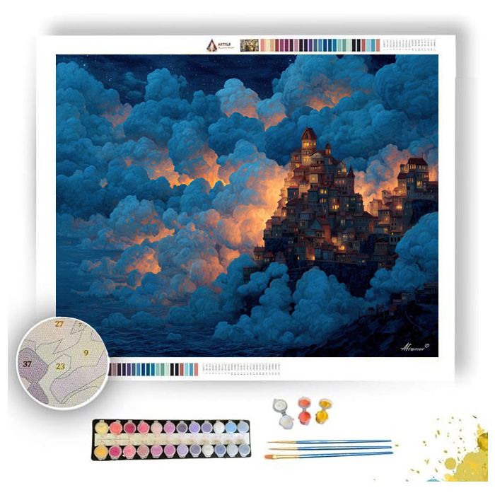 LUMEN CLIFF HAVEN - Paint by Numbers Full Kit