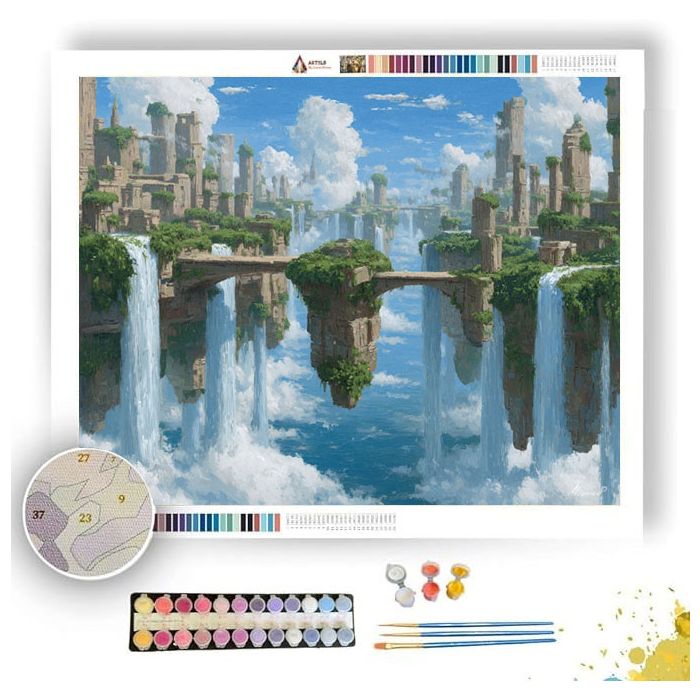 SKYFALL CITY - Paint by Numbers Full Kit