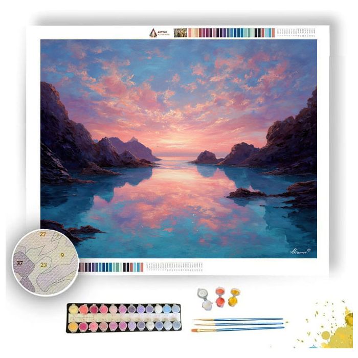 CRYSTAL HORIZON BAY - Paint by Numbers Full Kit