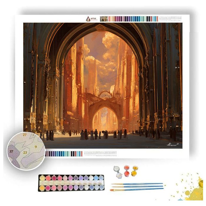 GOLDEN GATE REALM - Paint by Numbers Full Kit