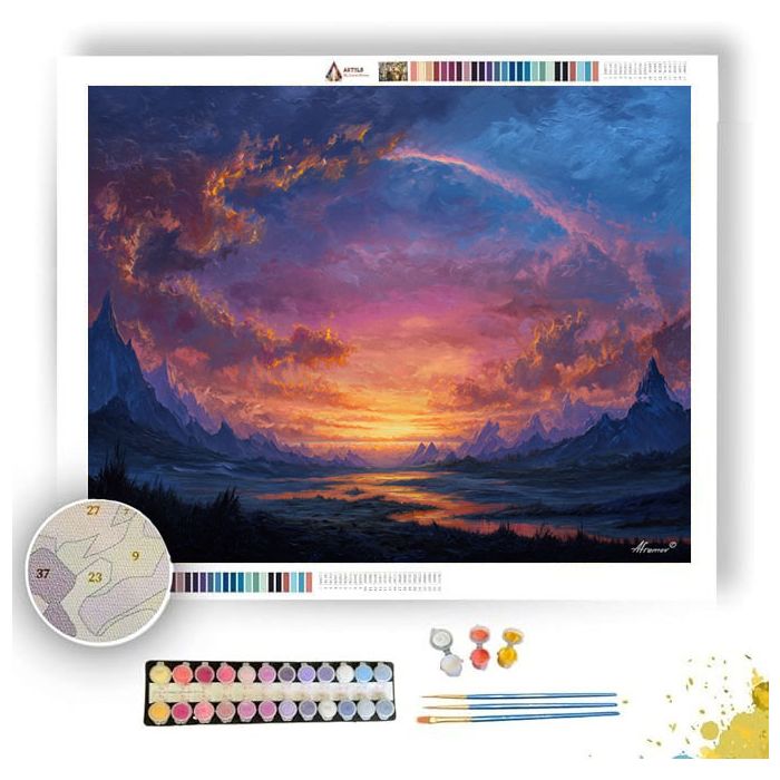 HORIZON OF LIGHT - Paint by Numbers Full Kit