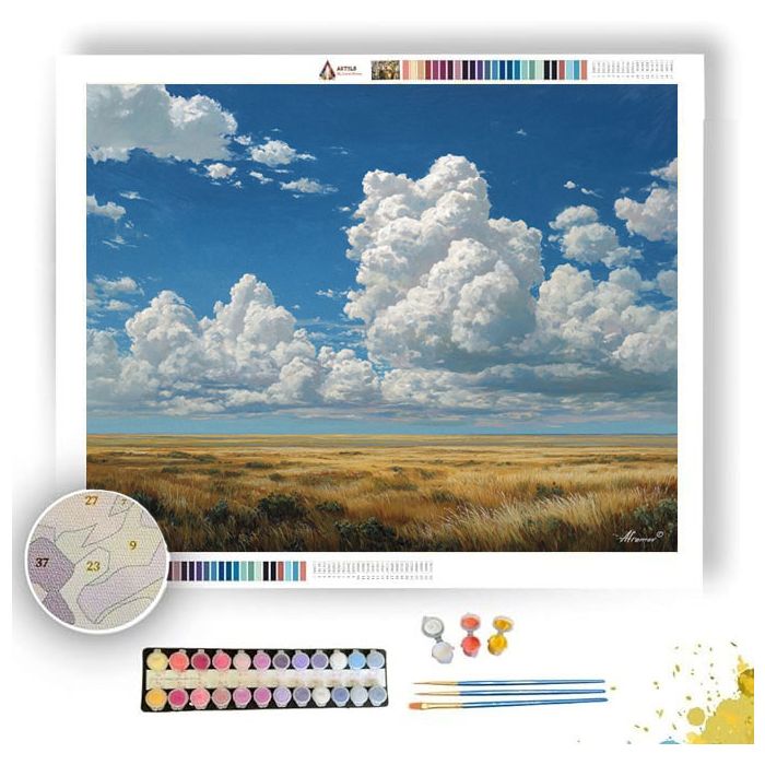 ARGENTINE PAMPAS LAND - Paint by Numbers Full Kit