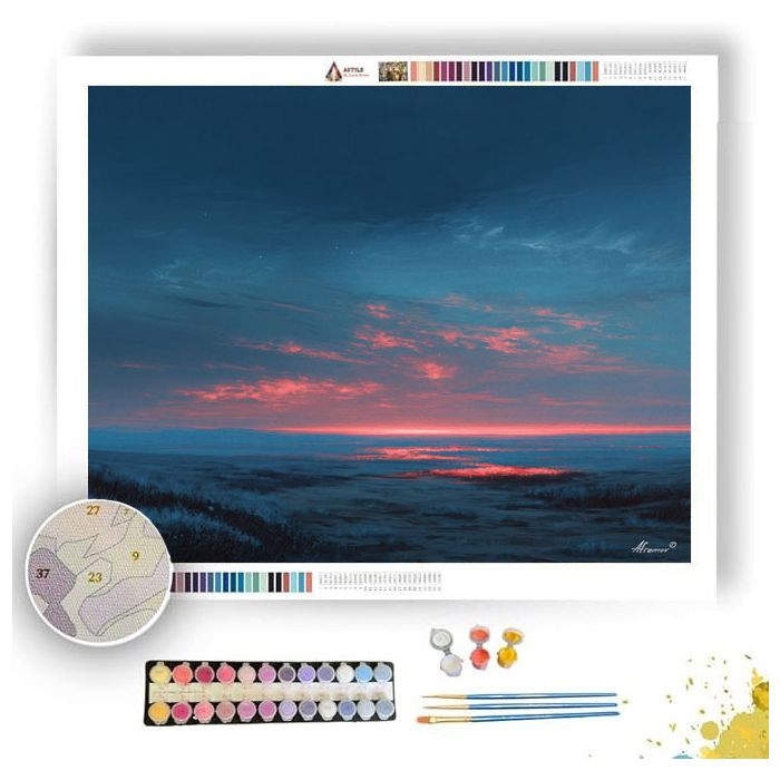 HORIZON LIGHT LINE - Paint by Numbers Full Kit